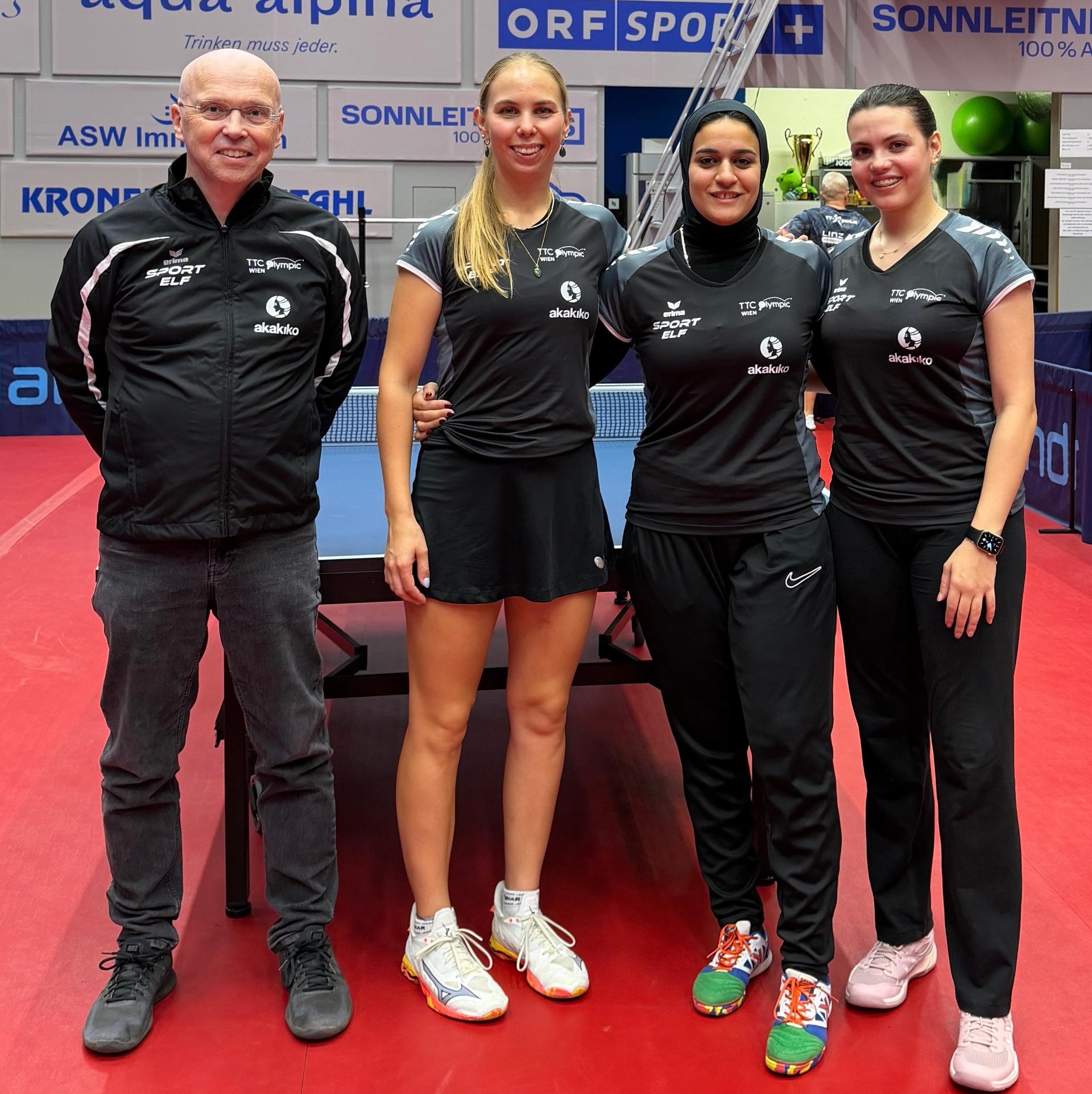 Unsere Bundesligateams im Porträt: TTC Olympic – Wiens Damen zurück an der Spitze